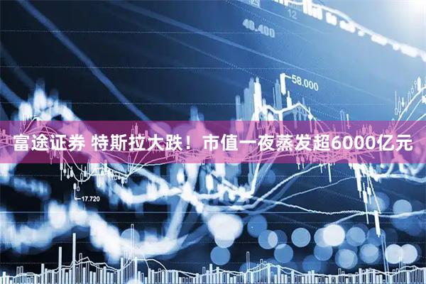 富途证券 特斯拉大跌！市值一夜蒸发超6000亿元