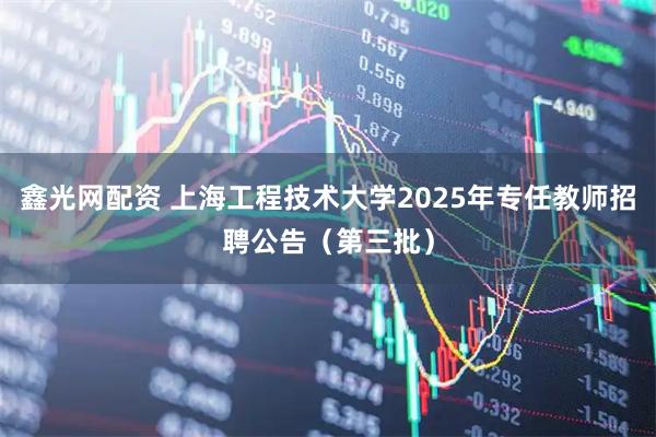 鑫光网配资 上海工程技术大学2025年专任教师招聘公告（第三批）